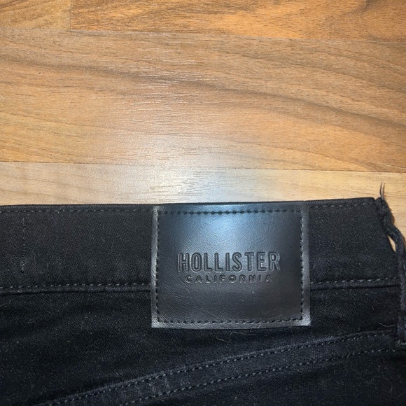 Hollister men’s taper black jeans advanced stretch 33x32 - Picture 3 of 4